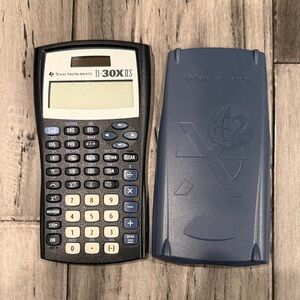 Texas Instruments TI-30X IIS Black and Blue Calculator